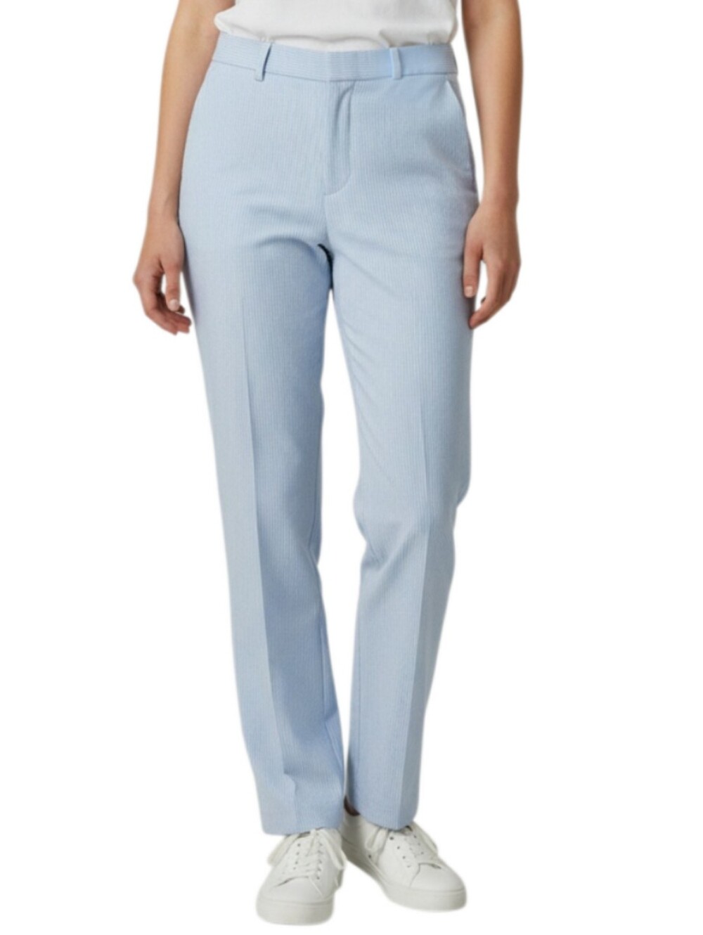 Brooks Brothers Girls 16 Seersucker Pants NWT Light Blue Tailored Preppy